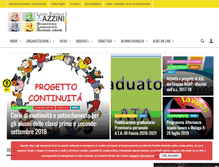 Tablet Screenshot of liceomazzininapoli.it